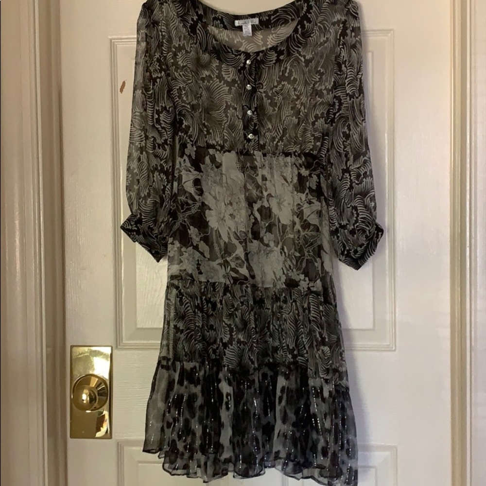 BLACK BOHO DRESS - Picture 2 of 9
